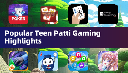 Destaques dos Jogos Populares de Teen Patti
